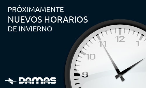 HORARIOS DE INVIERNO 2019-2020 HORARIOS DE INVIERNO 2019-2020