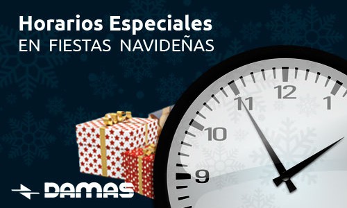 HORARIOS ESPECIALES DE NAVIDAD HORARIOS ESPECIALES DE NAVIDAD