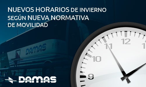 Nuevos horarios según nueva Normativa Nov. de movilidad Nuevos horarios según nueva Normativa Nov. de movilidad